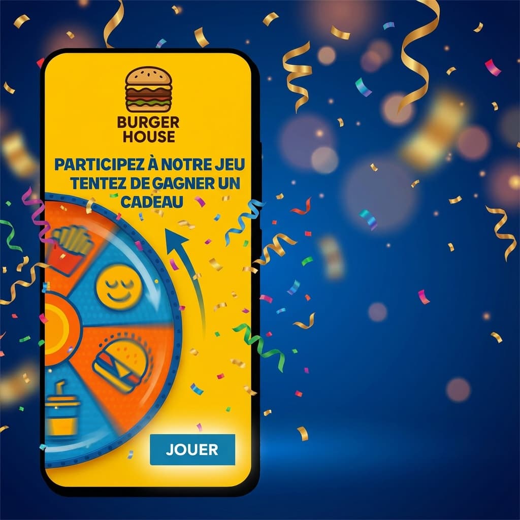 Ludofy fortune wheel spinning with confetti and suspense